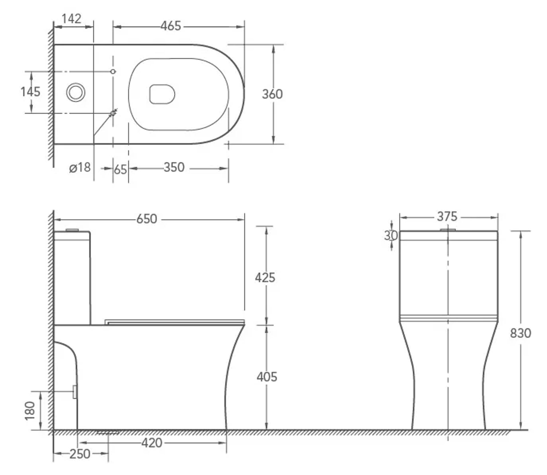 Plano cotado INR-3-BM