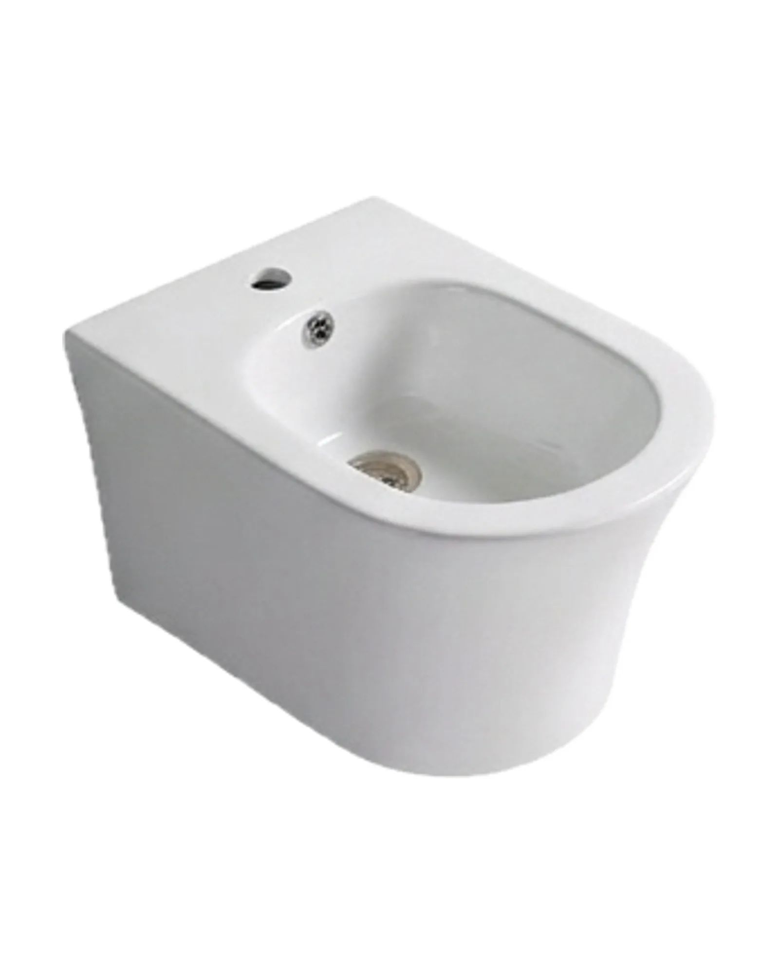 Bidet BIR-3WH Blanco, vista 3/4