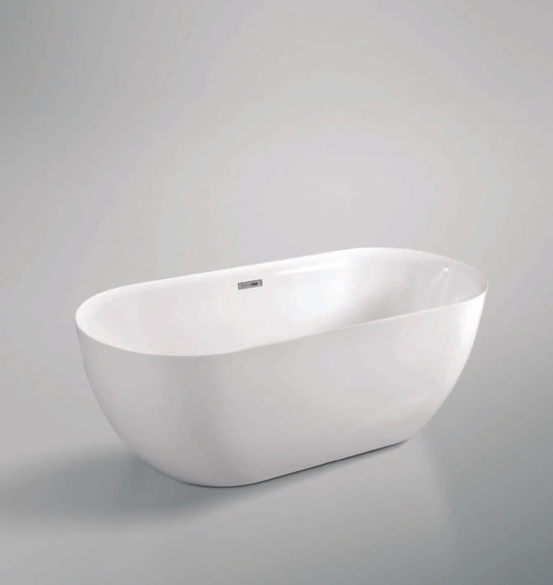 Bañera BAE-2 Blanco Brillante, vista ambientada