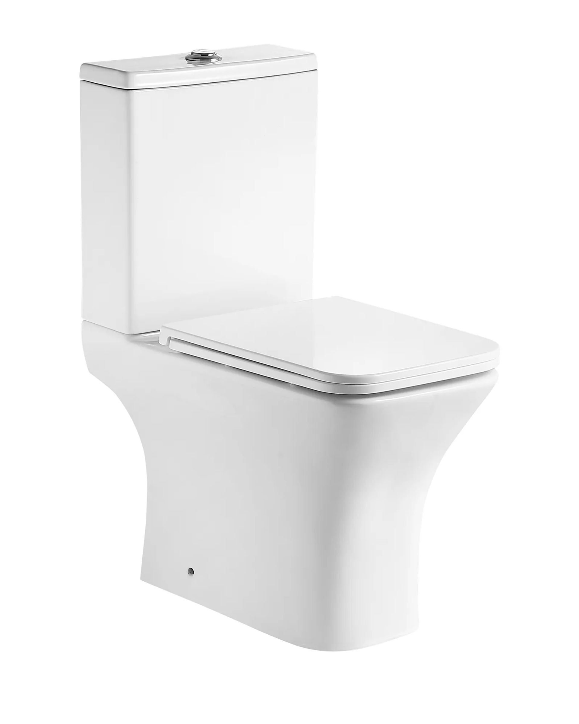Inodoro INC-3 Blanco, vista 3/4