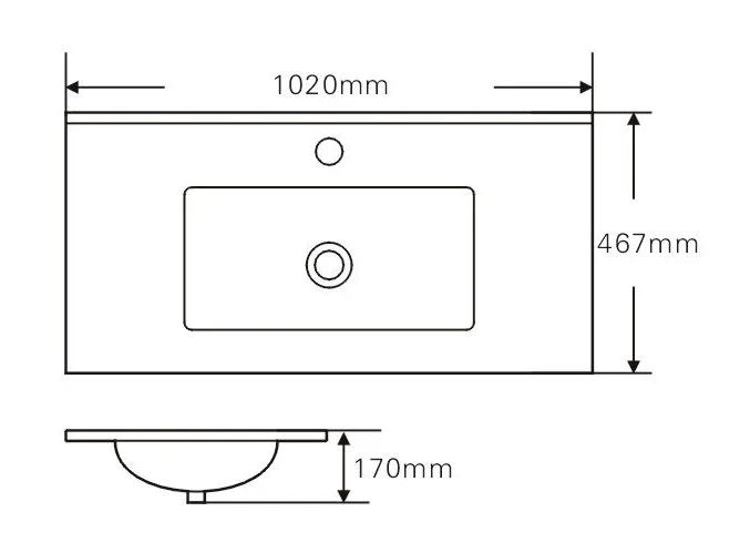 Plano cotado B100