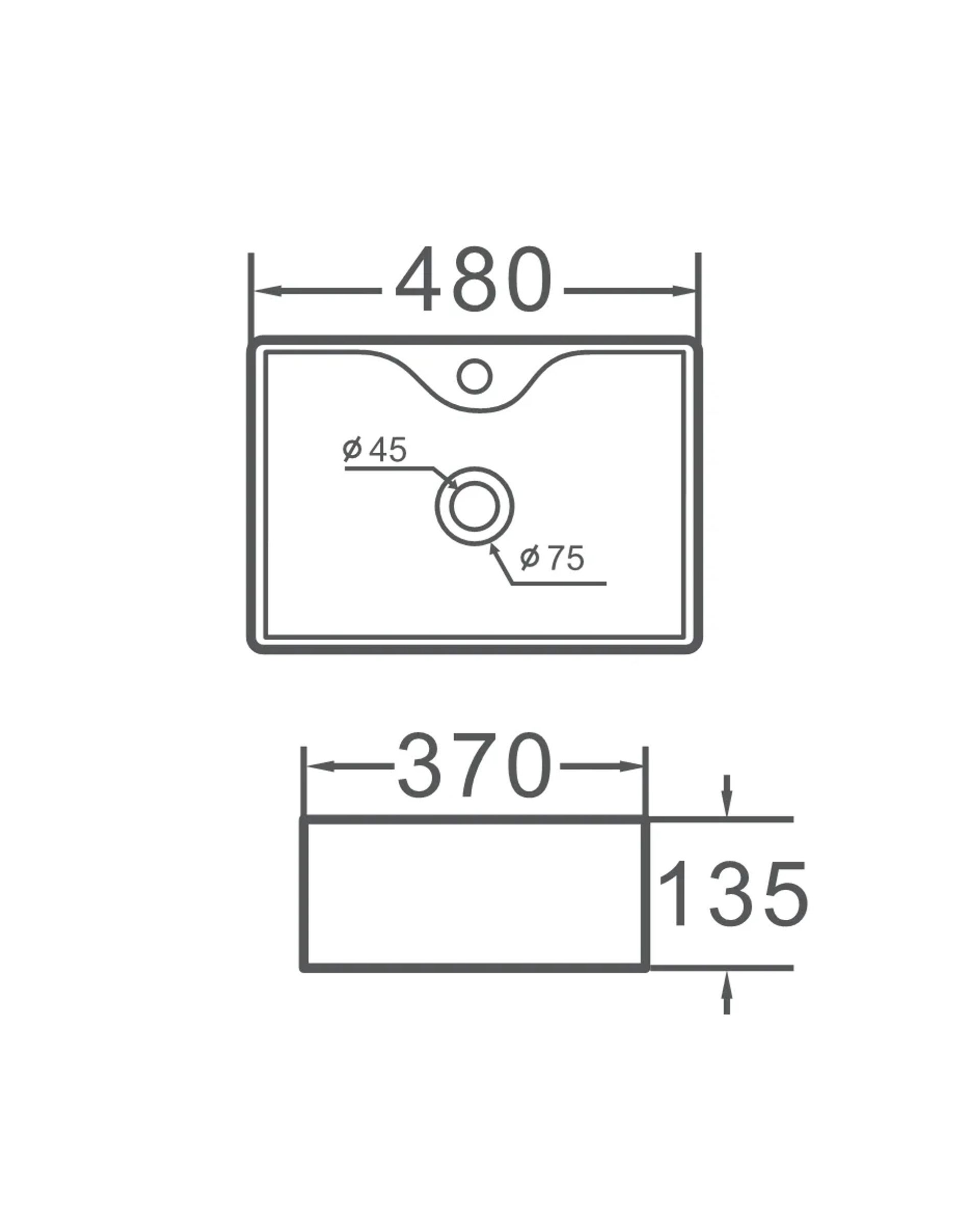 Plano cotado 5006