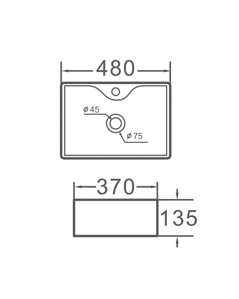 Plano cotado 5006