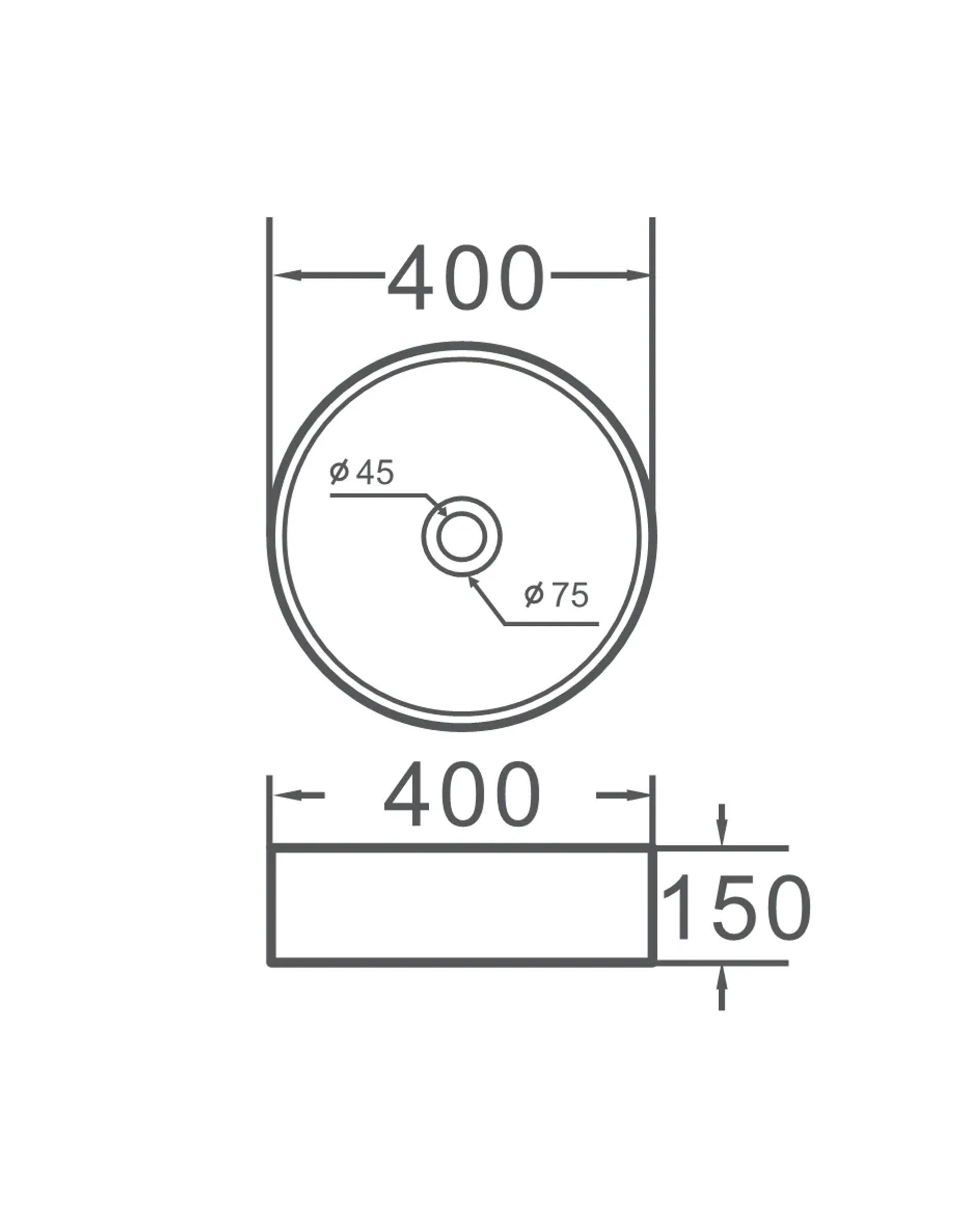 Plano cotado 5014B-RA
