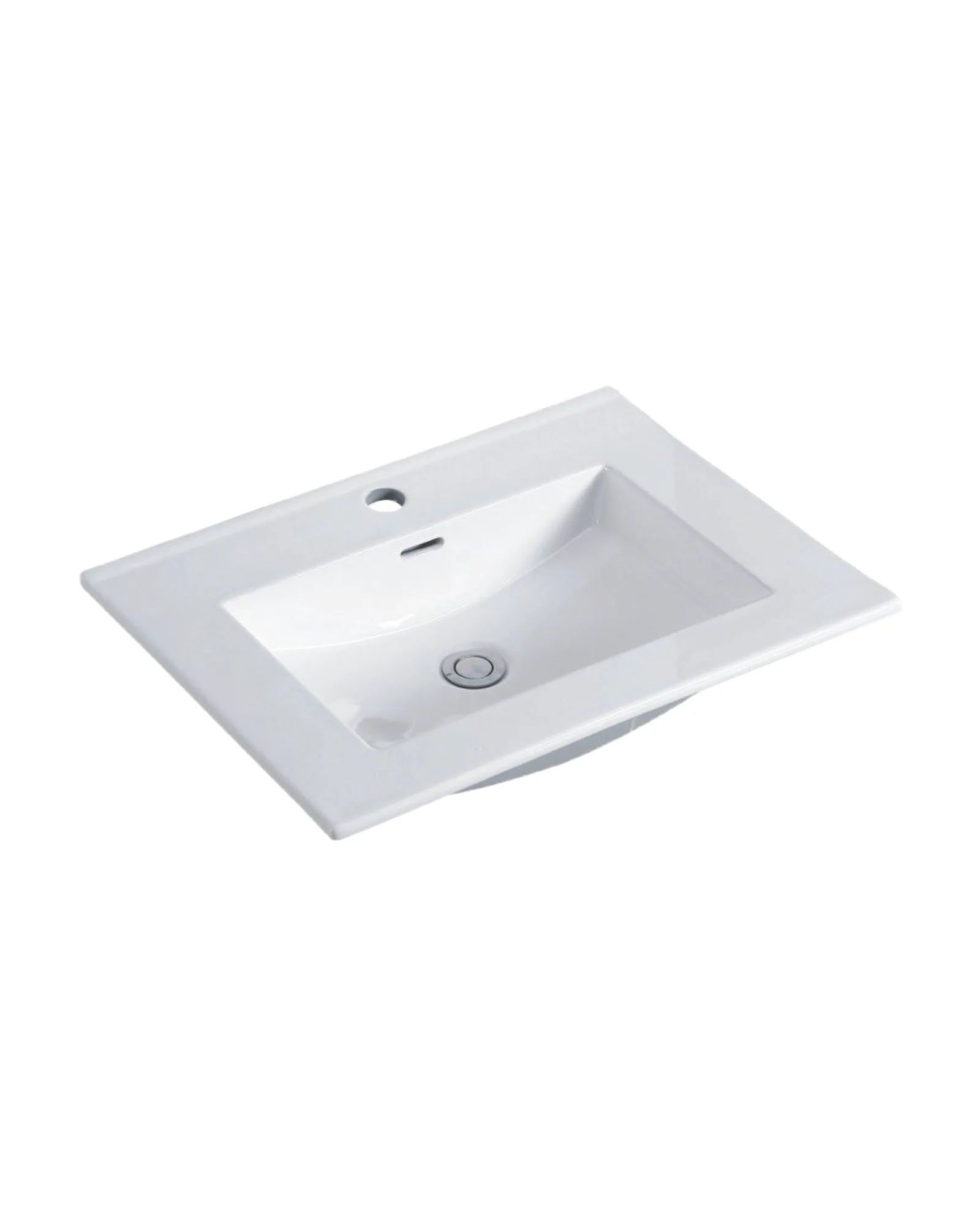 Mesada B50 Blanco, vista 3/4