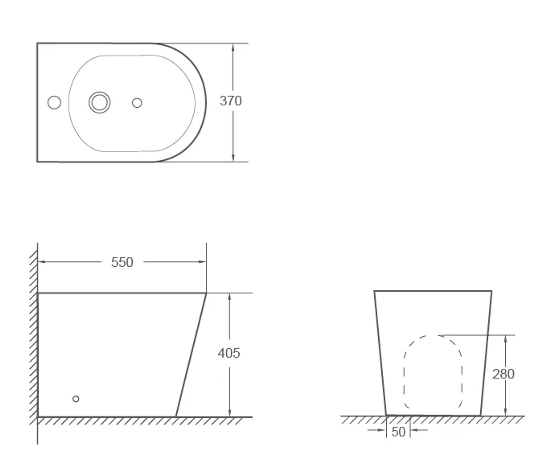 Plano cotado BIR-2