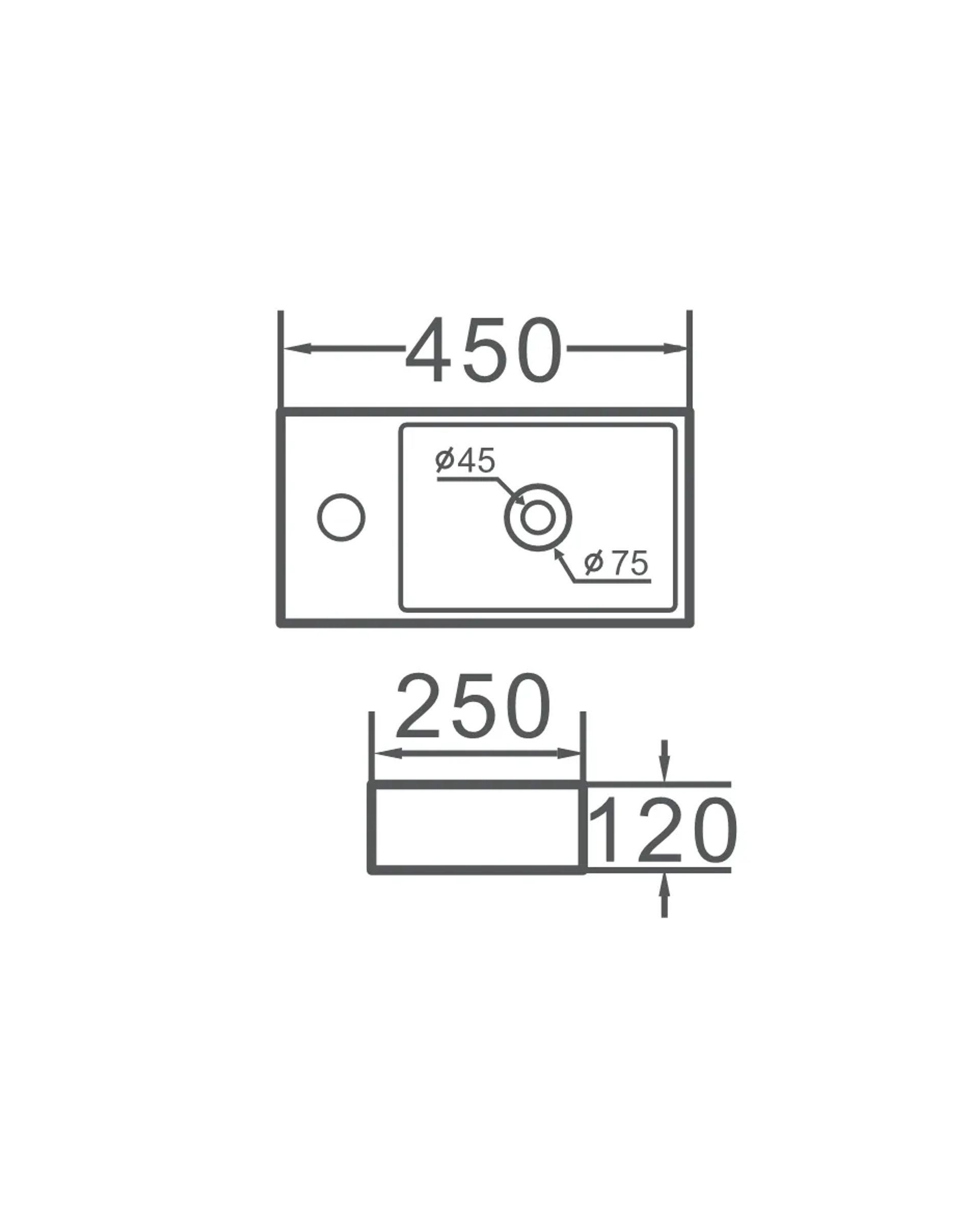 Plano cotado 5018M