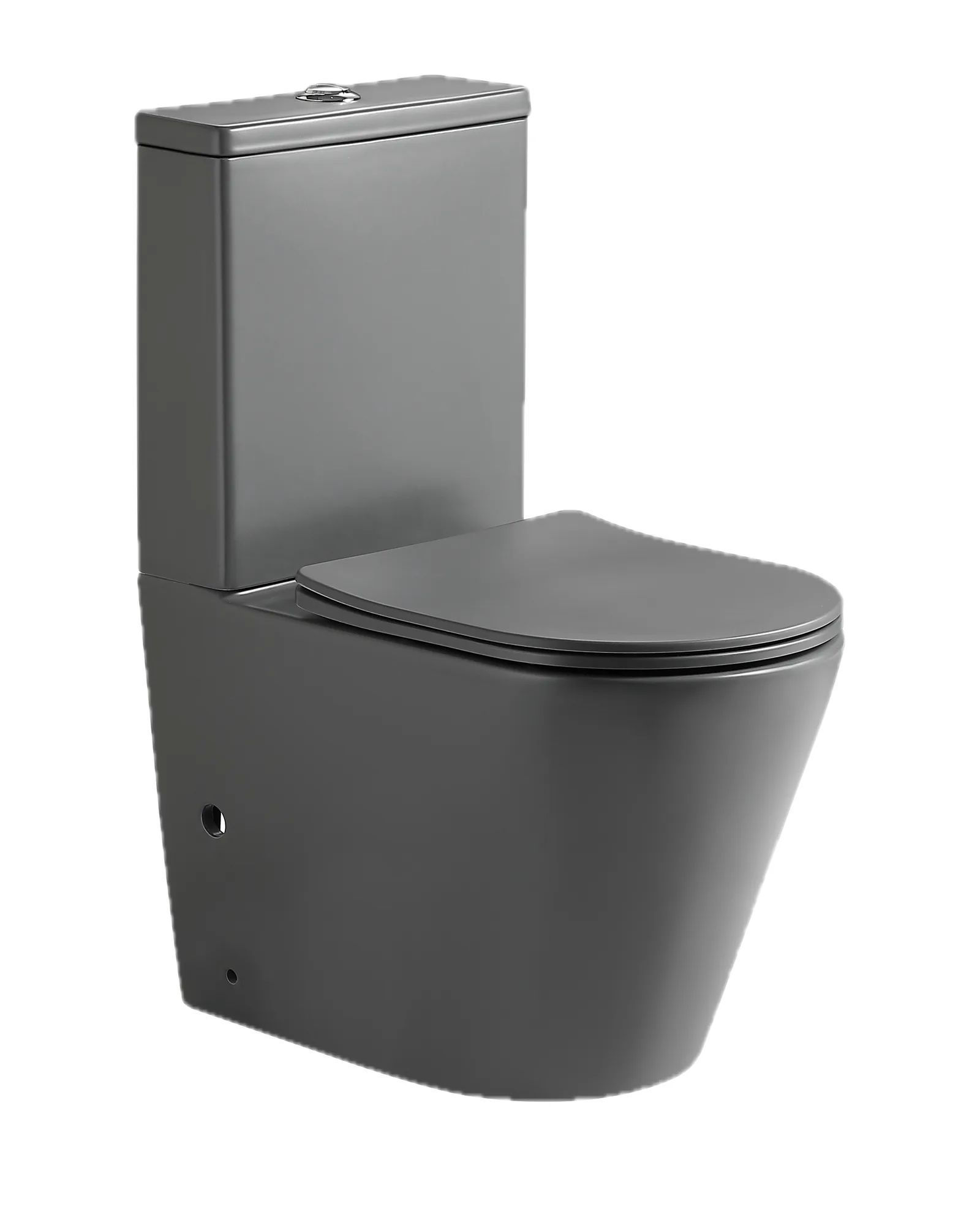 Inodoro INR-2-GM Gris Matte, vista 3/4