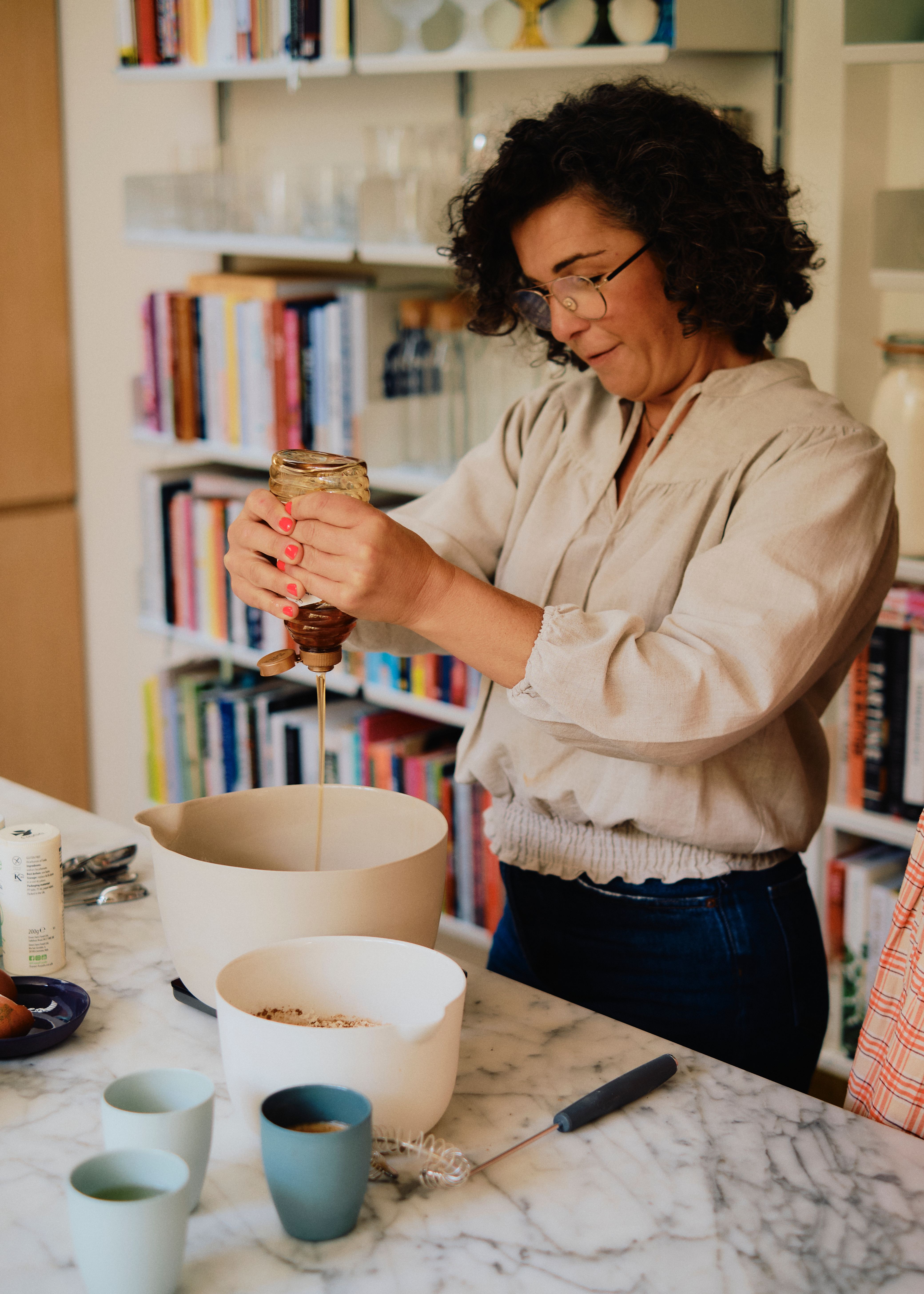 Mud Australia UK Recipes Danielle Alvarez Crisp leaves with peas and