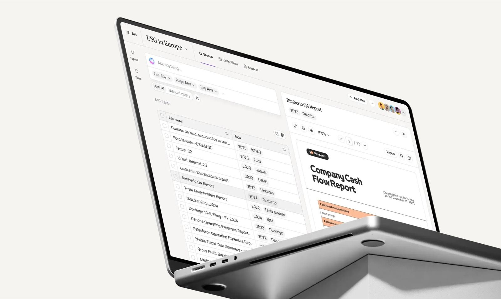 Financial-compliance web app designed by Contrast Studio
