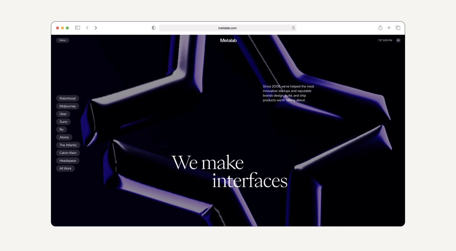 MetaLab SaaS website design agency