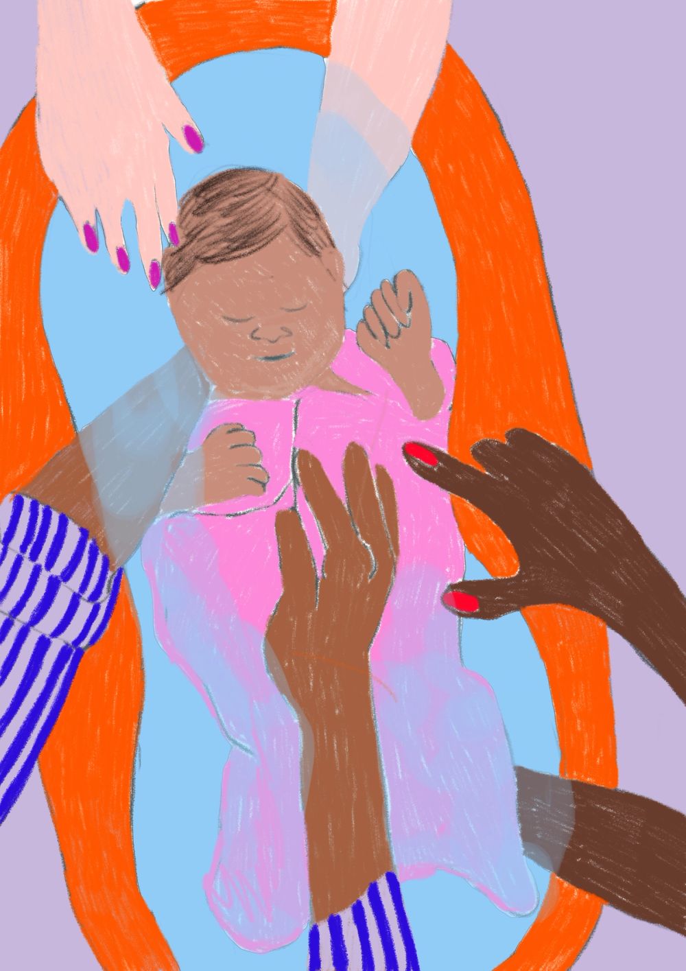 Illustrationen Einsame Eltern 11