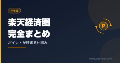 楽天経済圏で年10万ポイント貯めた話｜30代パパのフル活用まとめ【SPU徹底解説】