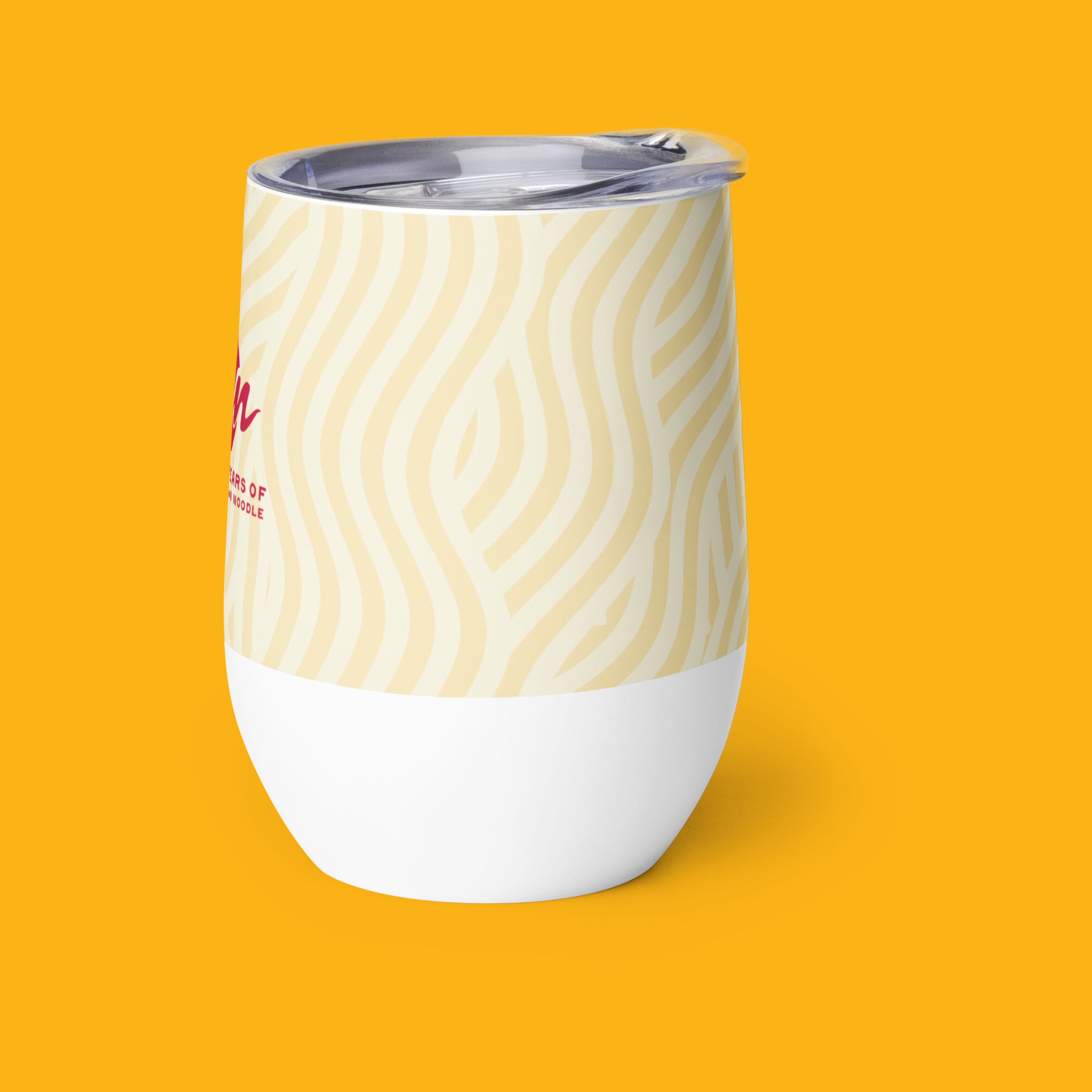 Sun Noodle 45th Anniversary Wine Tumbler