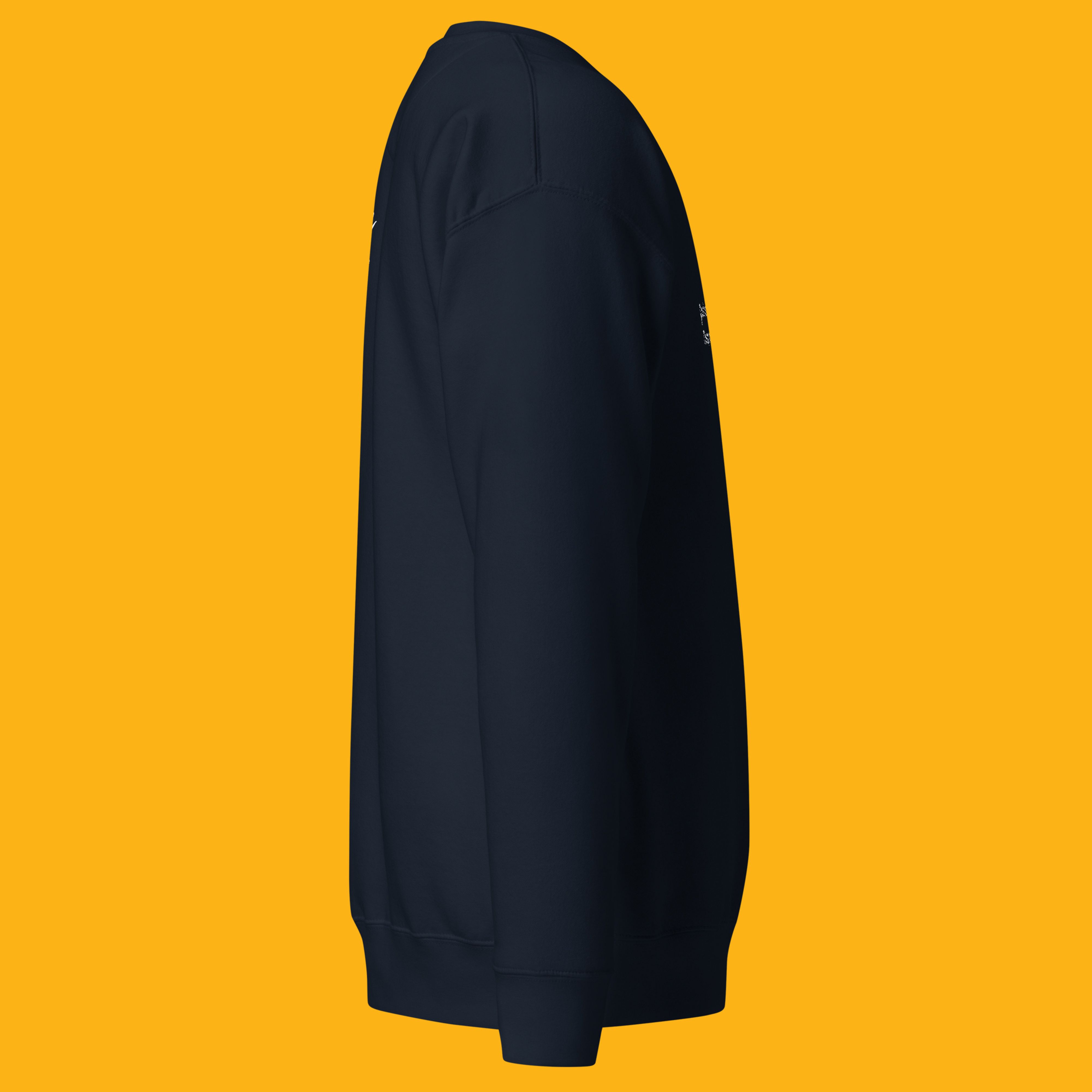 "Good Noodles Ain't Cheap" Navy Blazer Sweatshirt