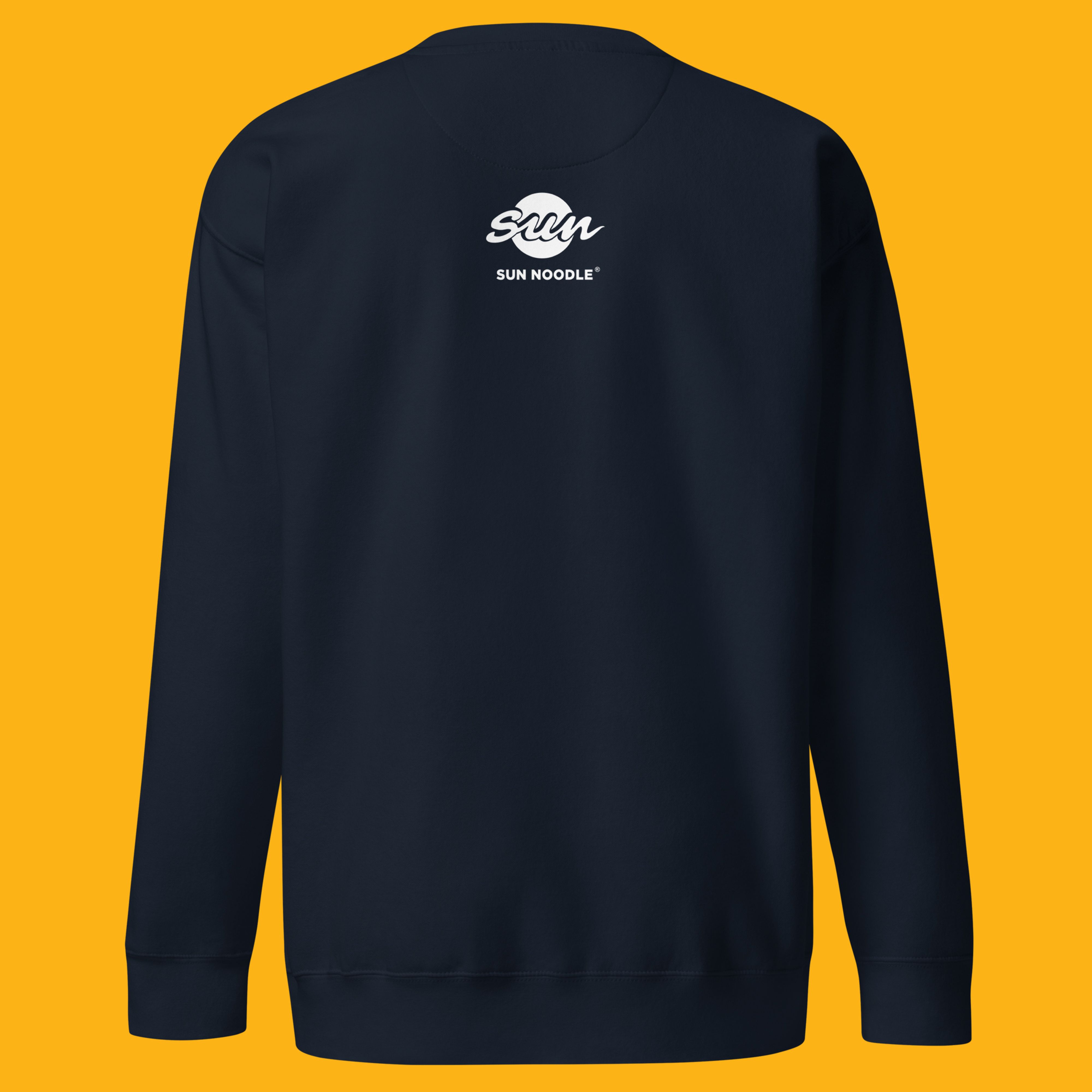"Good Noodles Ain't Cheap" Navy Blazer Sweatshirt