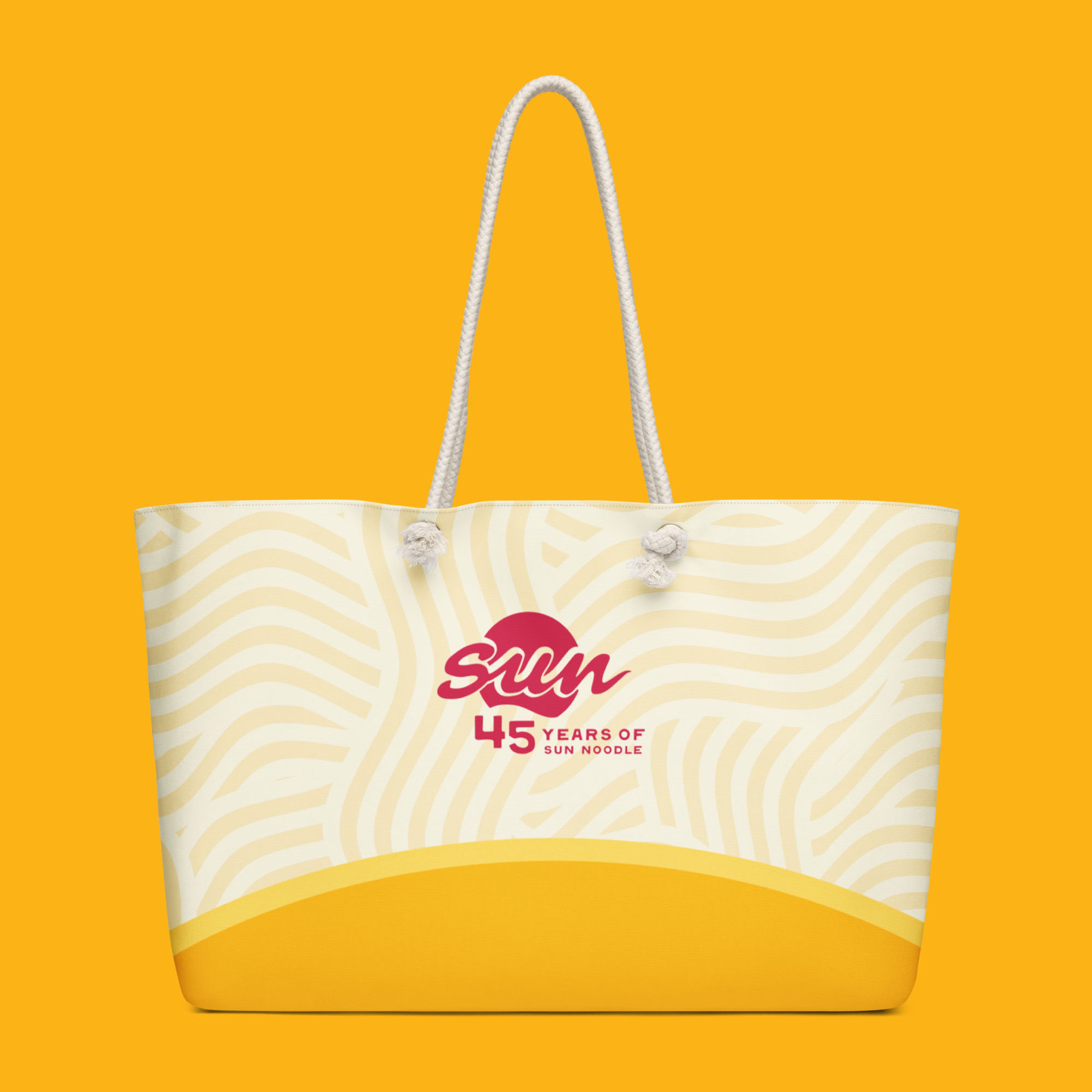 Sun Noodle's 45th anniversary collection tote