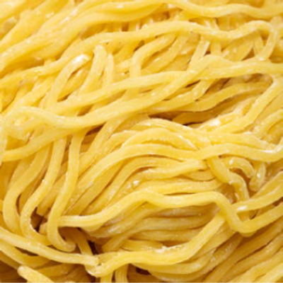 Thin wavy noodles