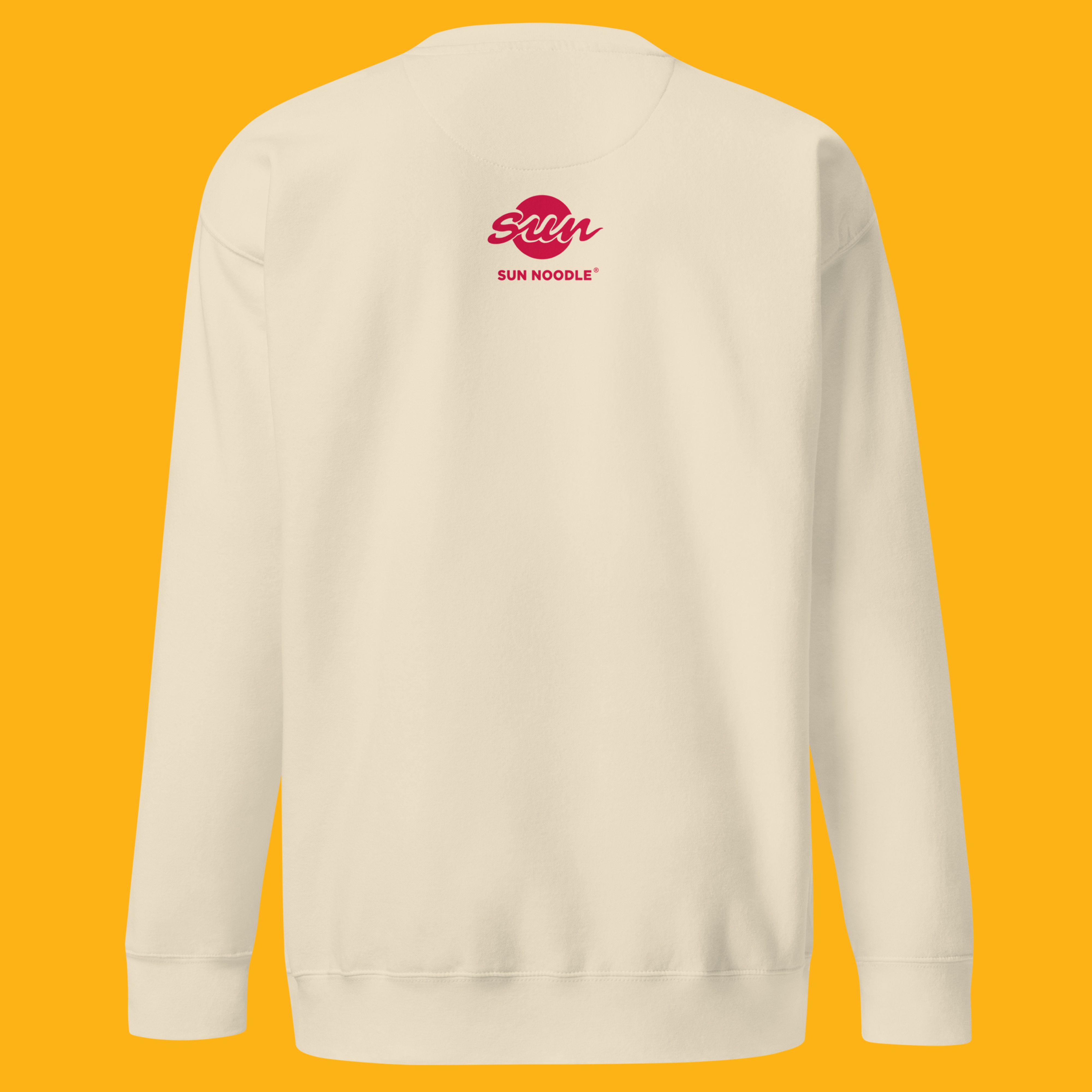 "Good Noodles Ain't Cheap" Bone Sweatshirt