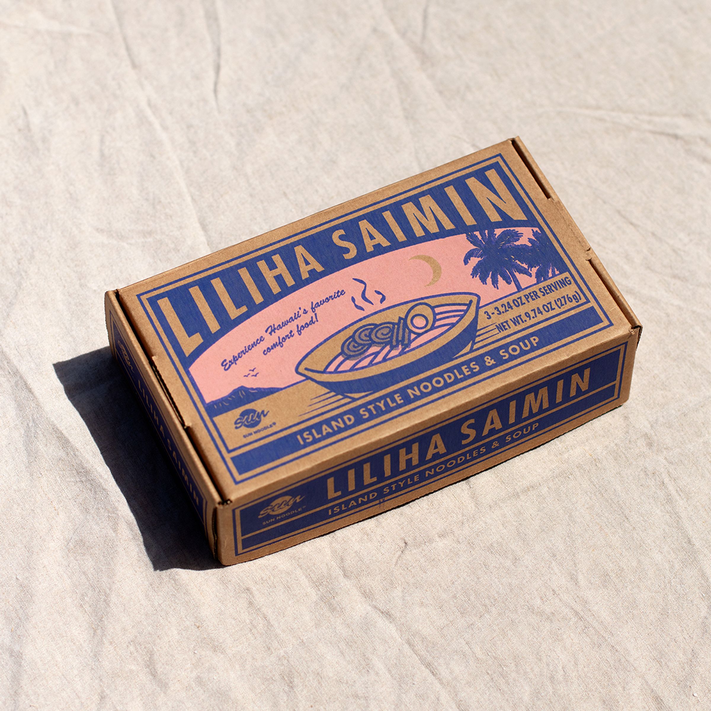 Liliha Saimin in closed box