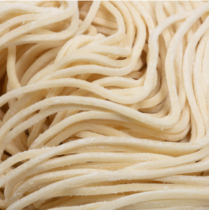 Thin straight noodles