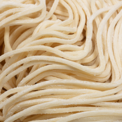 Thin straight noodles