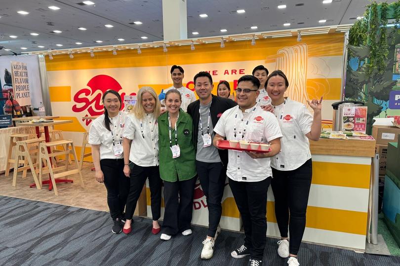 Sun Noodle team at Expowest 2024