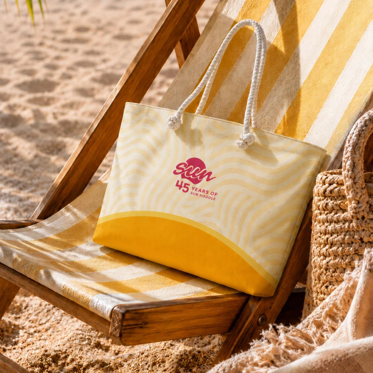 Sun Noodle's 45th anniversary collection tote