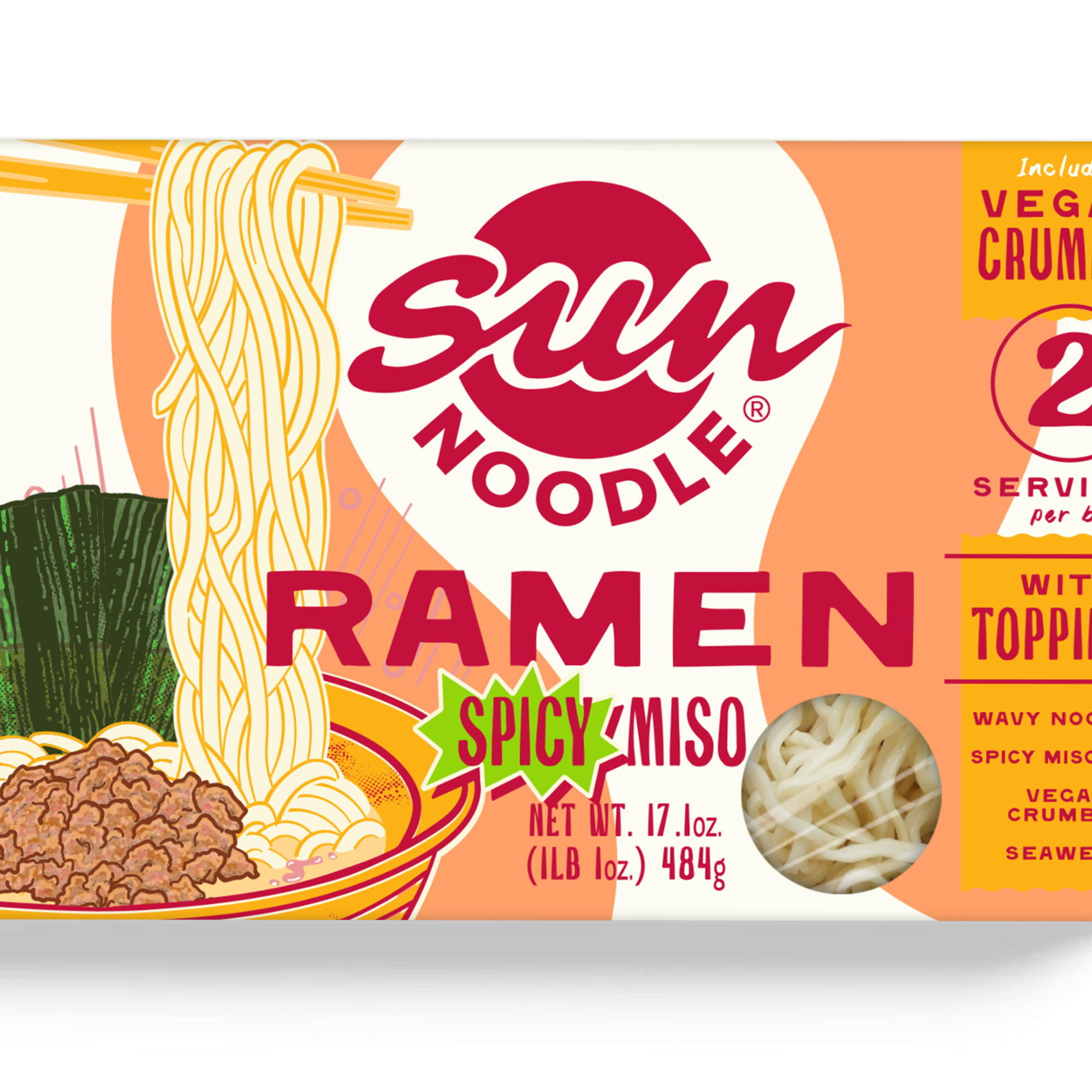 メンソレータム Sun Noodle | Spicy Miso Ramen with Toppings