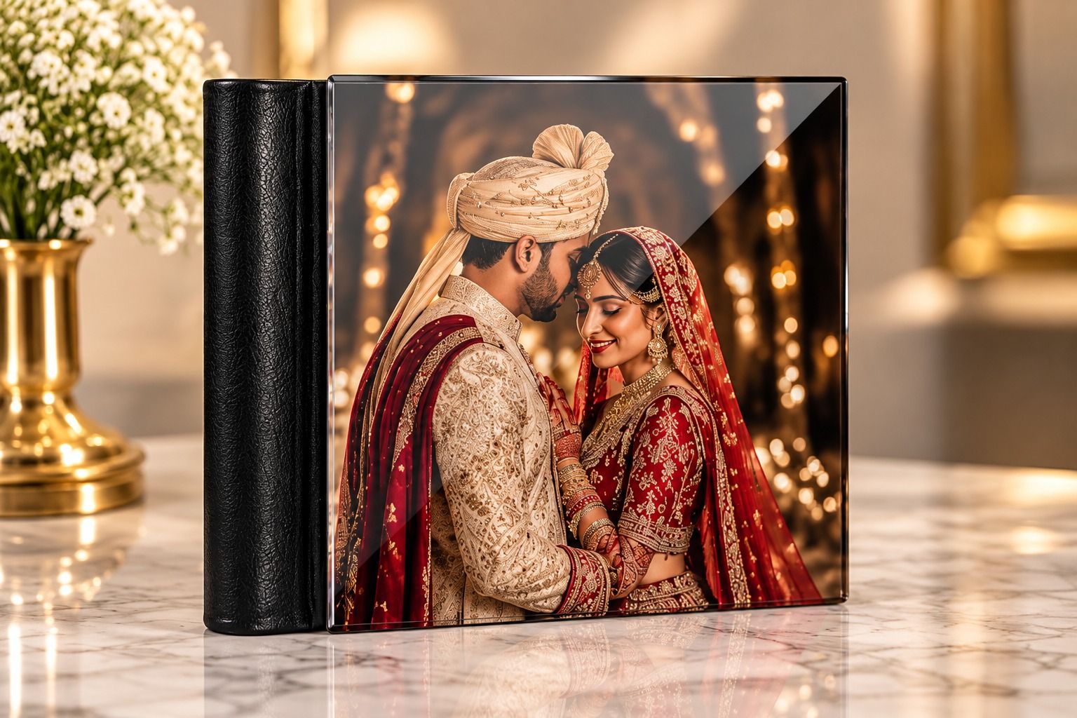 ACRYLIC GLASS COVER LUXURY ALBUM