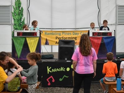 tv gameshow at Rambling Pines Day Camp