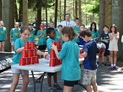 campers participating in special events at Rambling Pines Day Camp