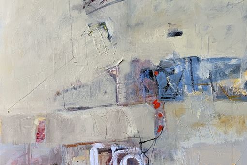 White On No Skip Lawrence painting: 'White On No'