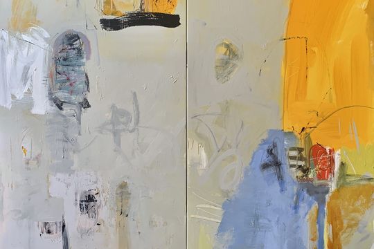 And So It Goes Skip Lawrence painting: 'And So It Goes'
