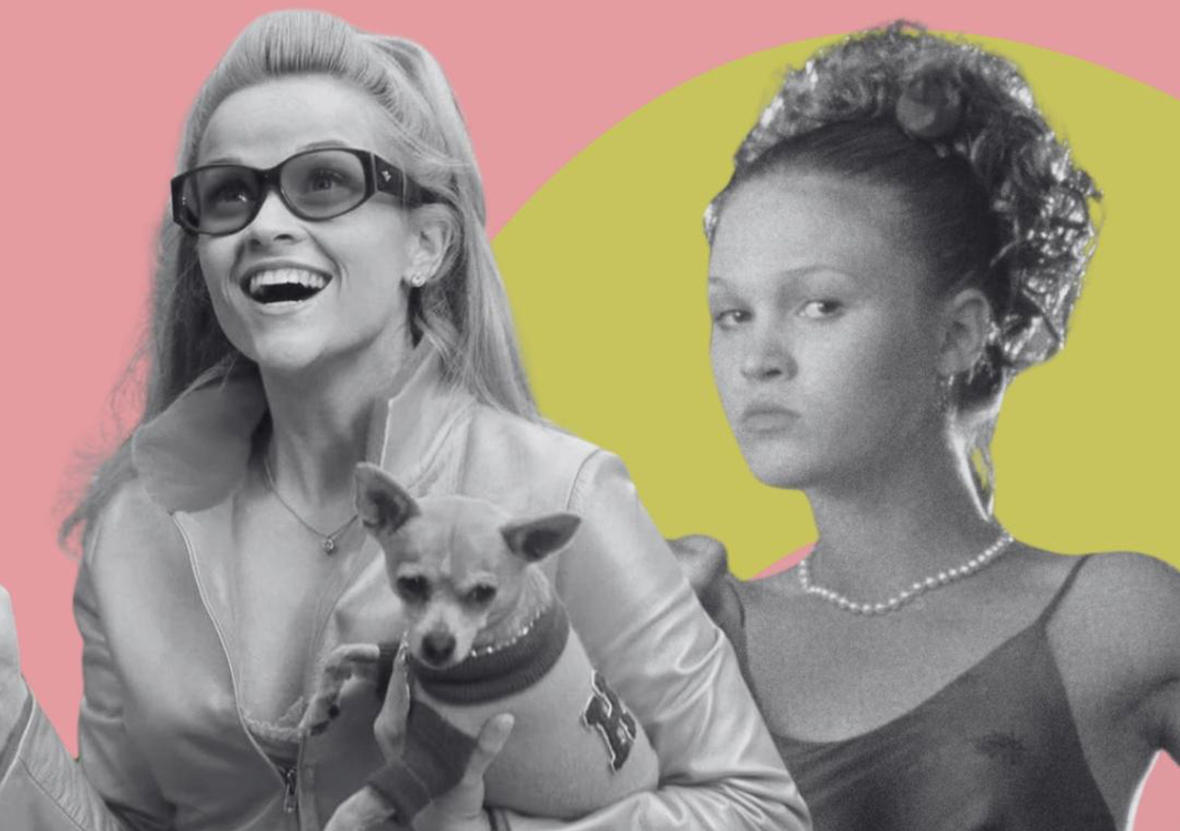 Movie poster images from Legally Blonde and Ten Things I Hate About You