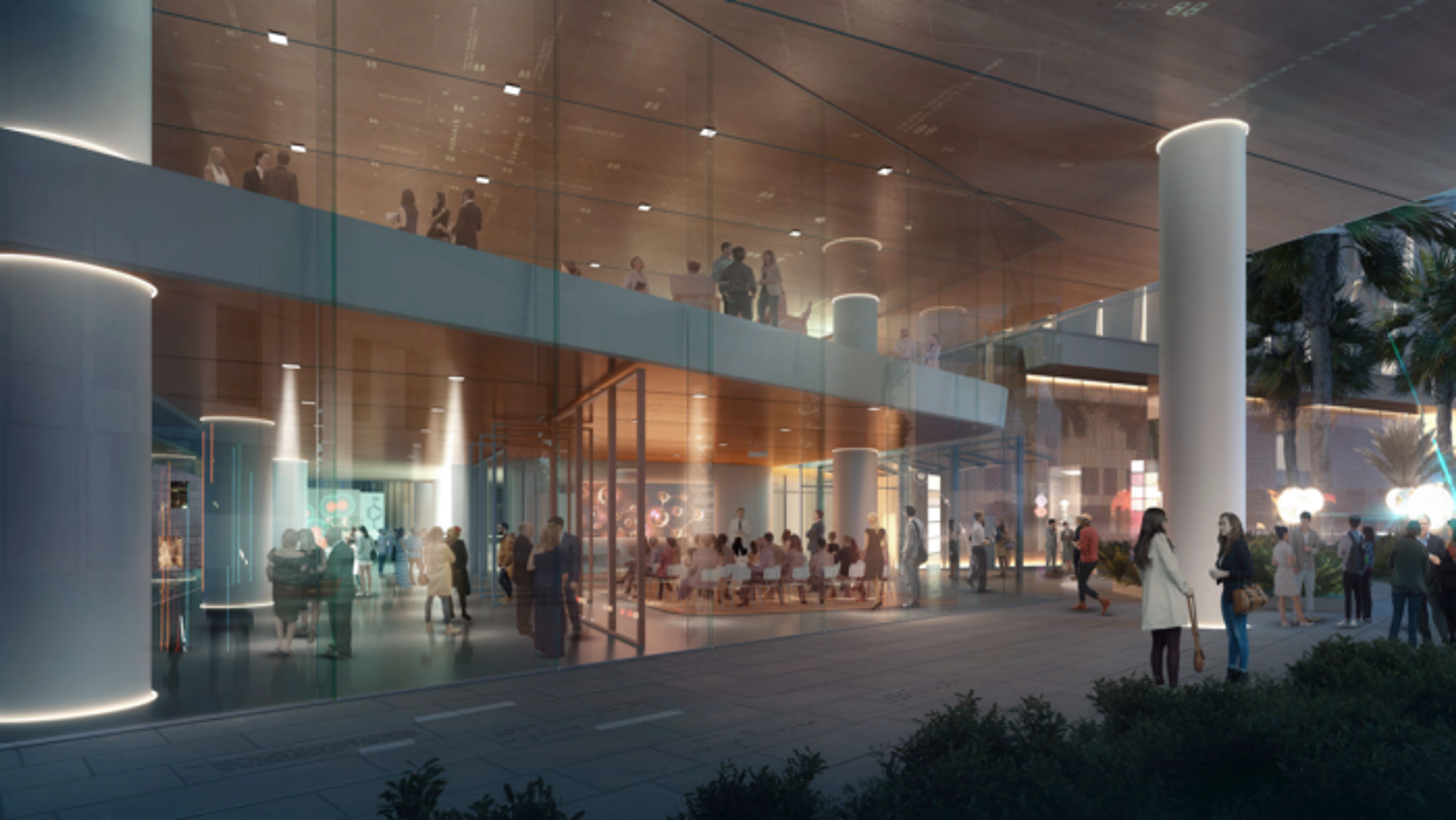 Artist's render of the Health Translation Hub building being built in in Randwick