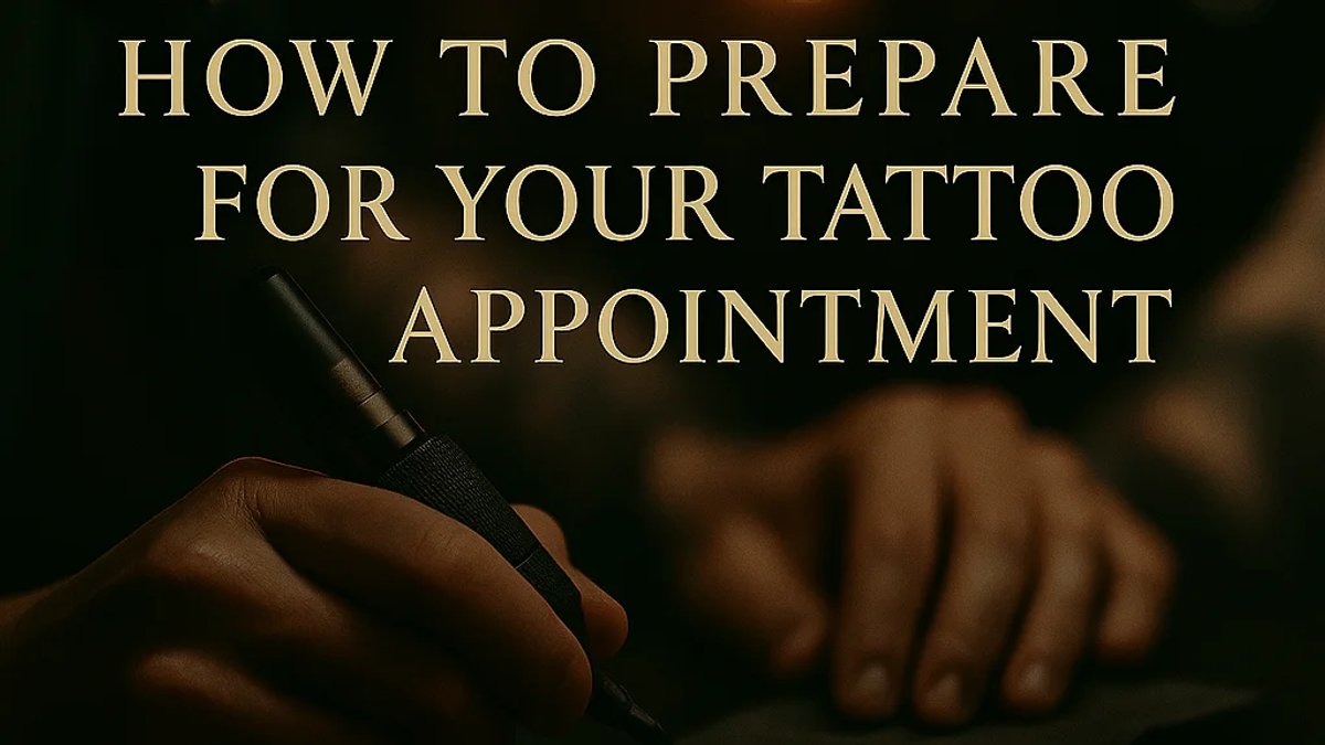 How to Prepare for Your Tattoo Appointment