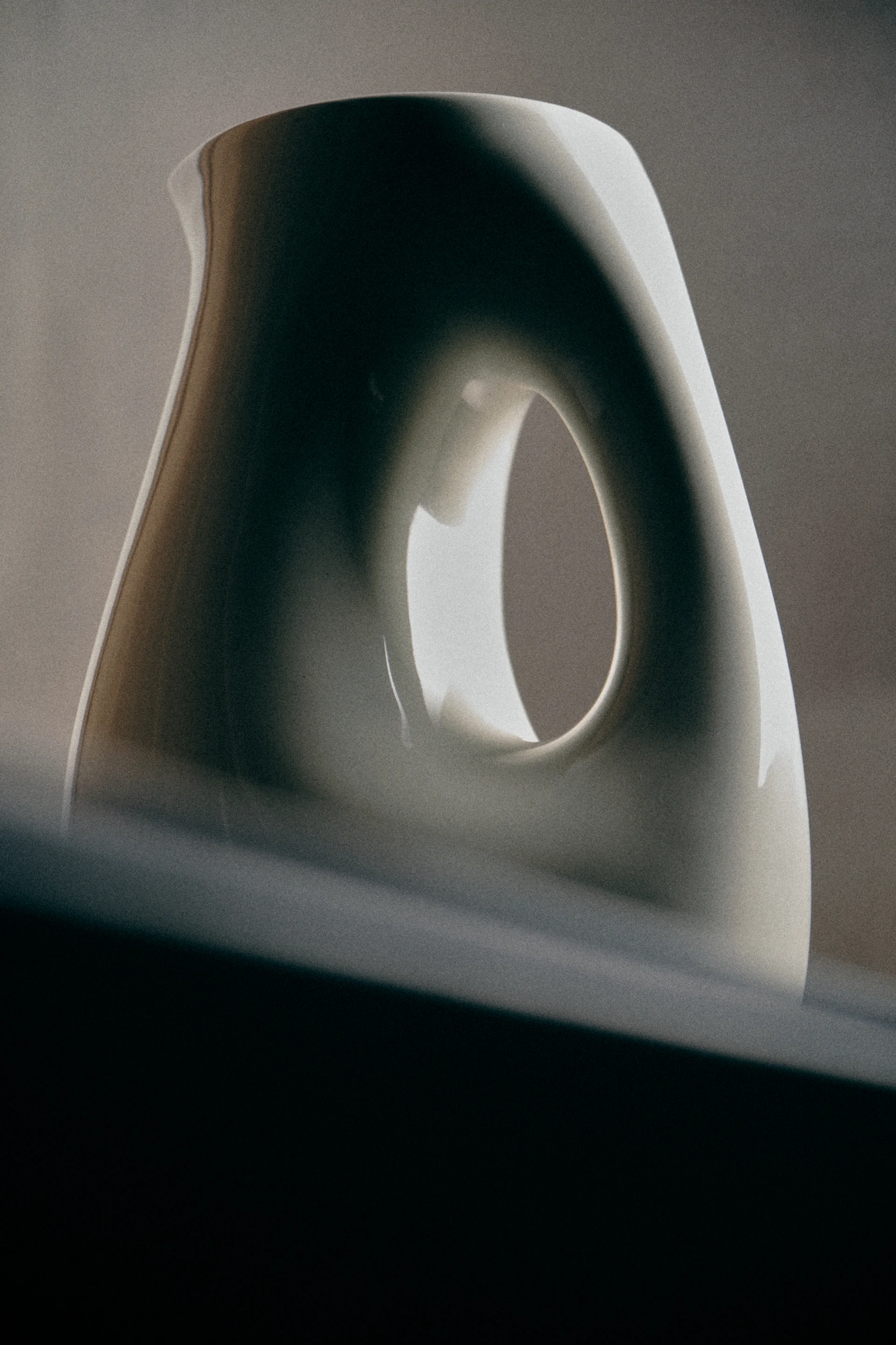 white ceramic water jug
