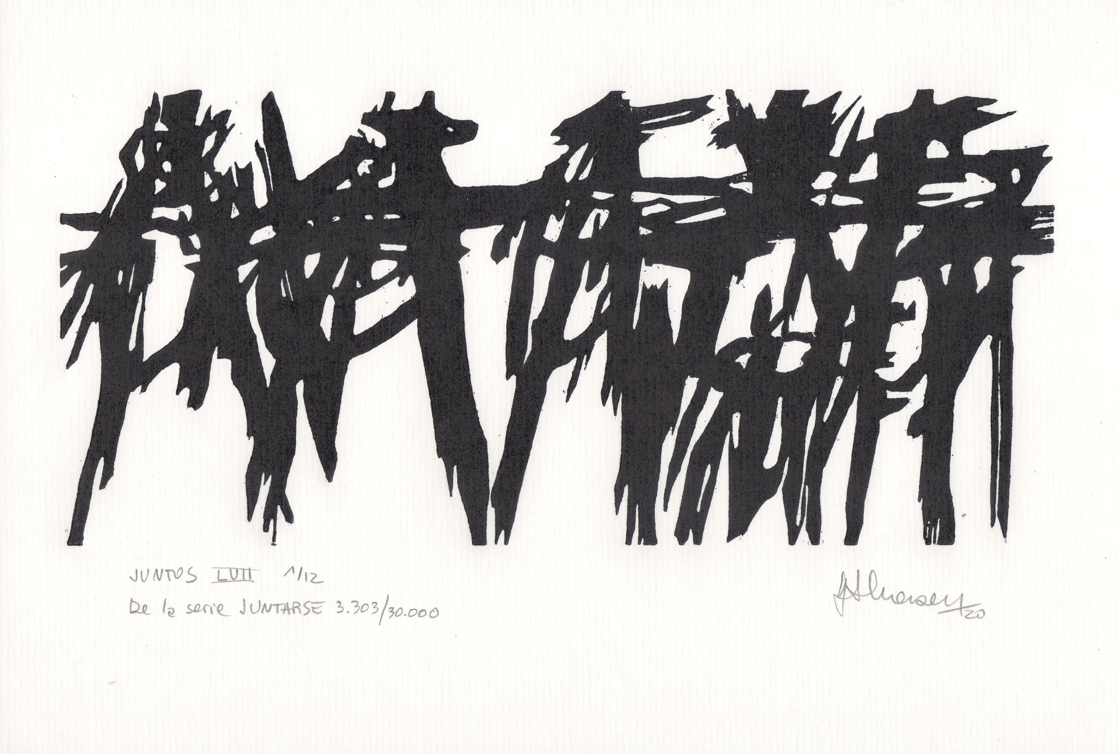 JUNTOS LVII De la serie JUNTARSE 3.303 al 3.314/30.000