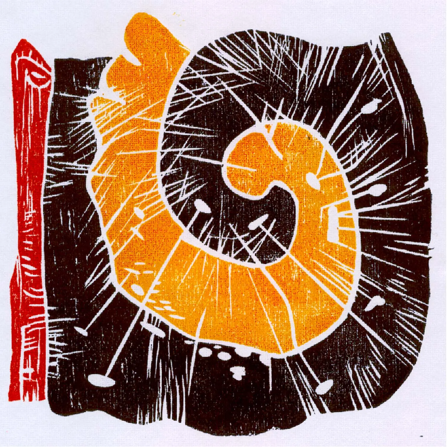 Xilografía 10.1.1 - Papel 30 x 17,5 cm; Estampa 15 x 15 cm. 2003