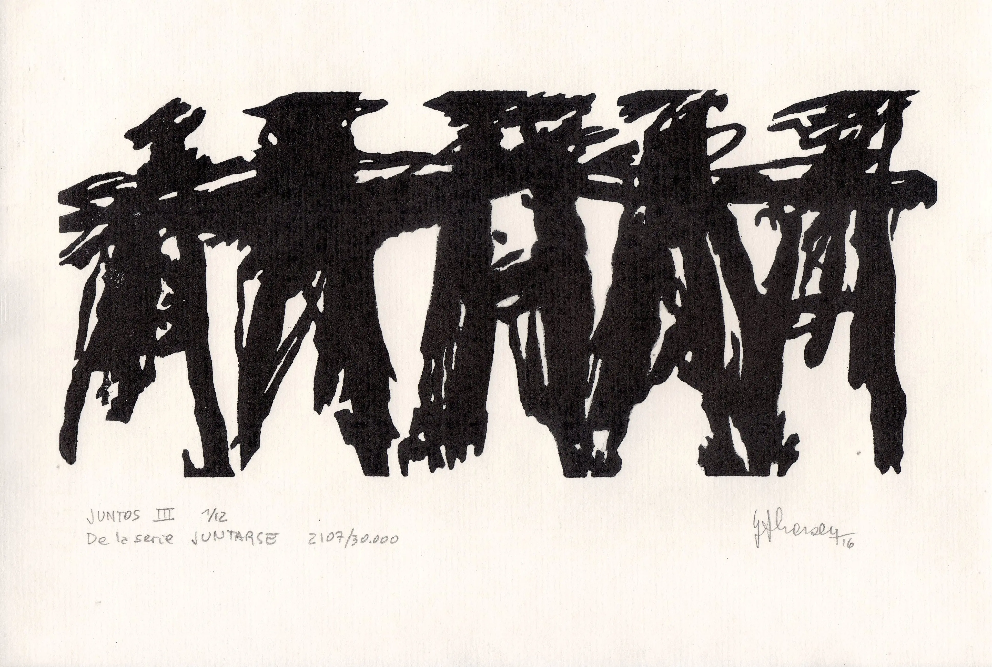 JUNTOS III De la serie JUNTARSE 2.107 al 2.118/30.000