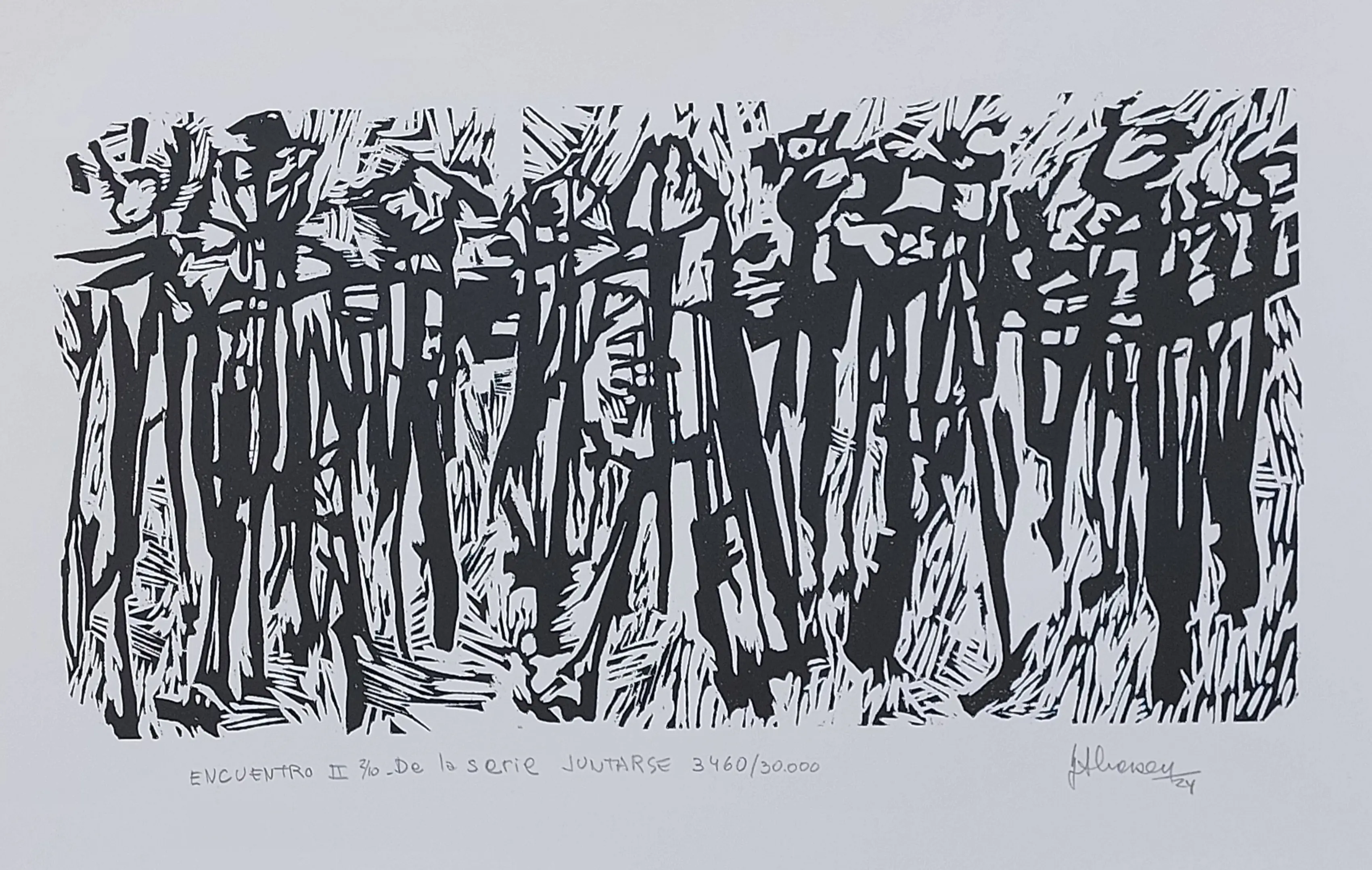 Encuentro II - De la serie JUNTARSE del 3459 al 3468/30000