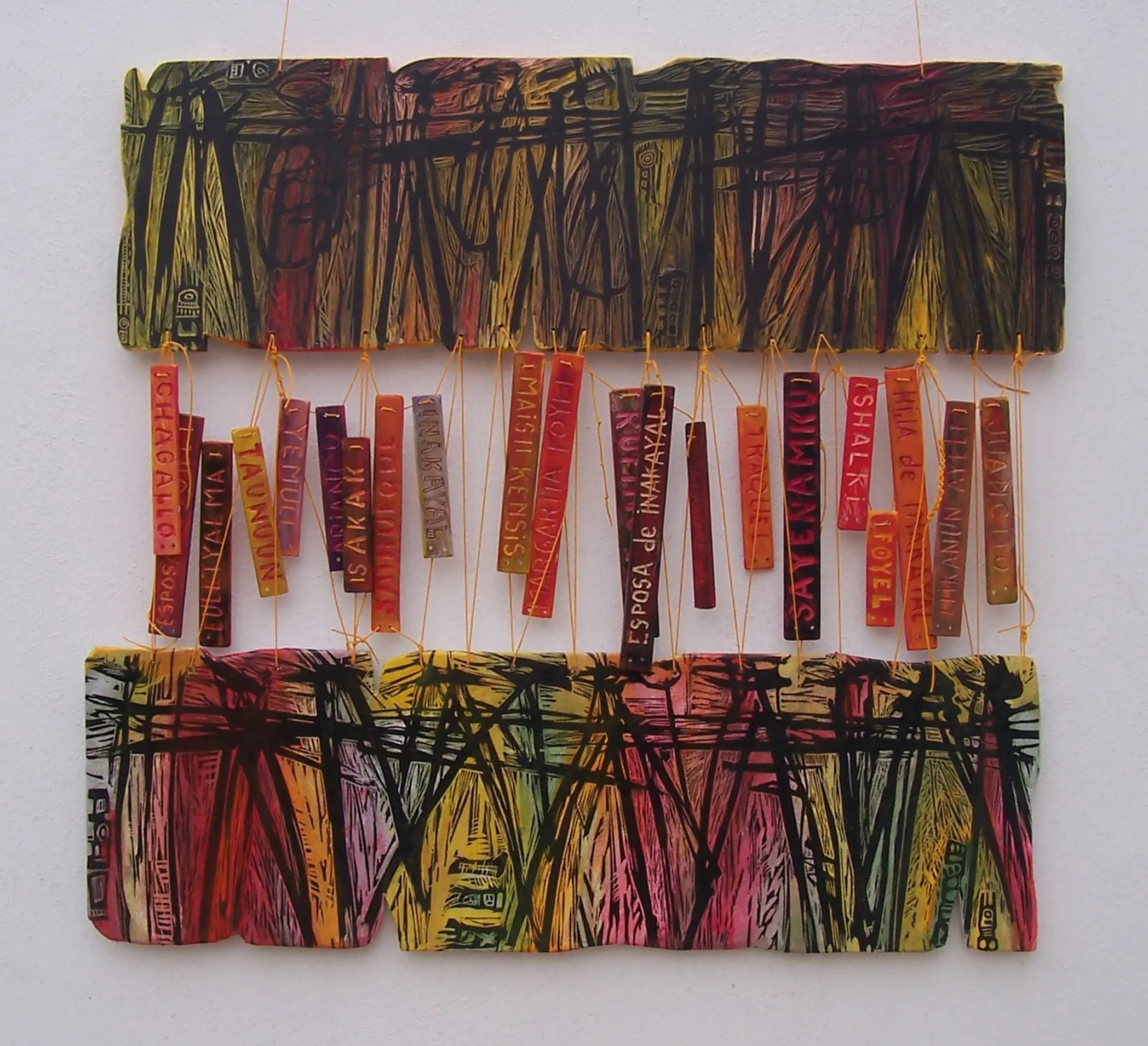 Indios presos en el Museo de Ciencias Naturales de La Plata.