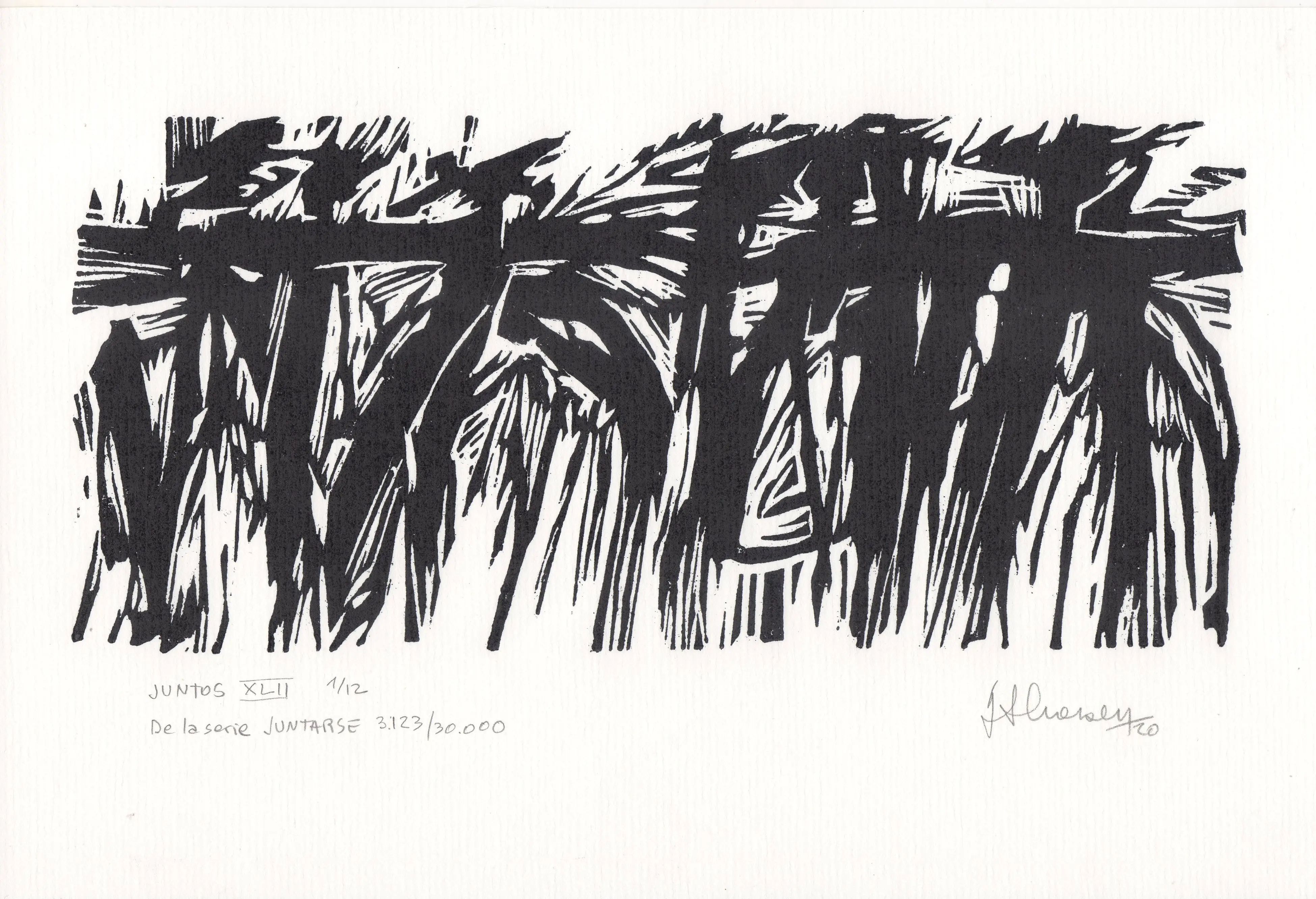 JUNTOS XLII De la serie JUNTARSE 3.123 al 3.134/30.000