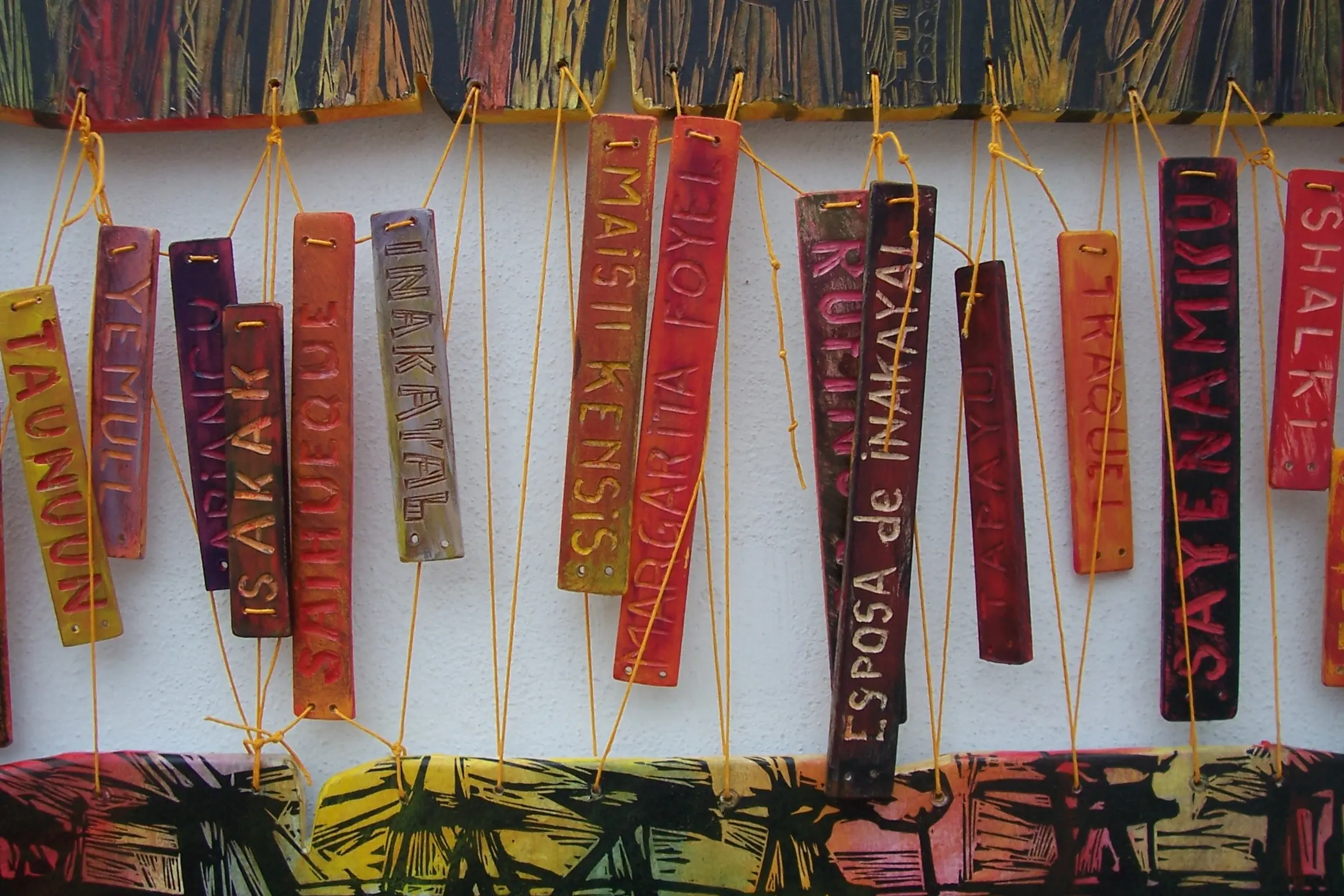 Indios presos en el Museo de Ciencias Naturales de La Plata.