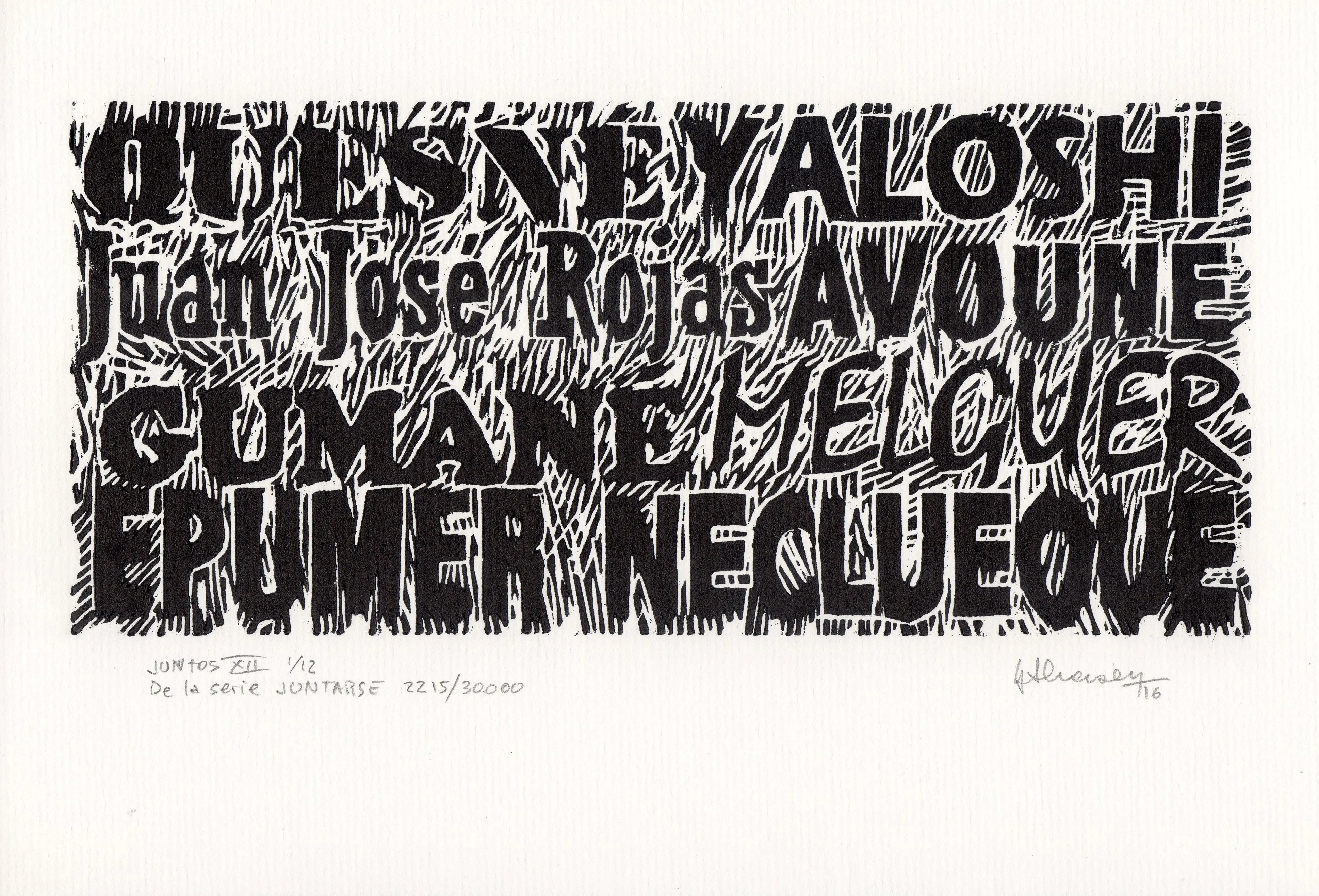 JUNTOS XII De la serie JUNTARSE 2.215 al 2.226/30.000