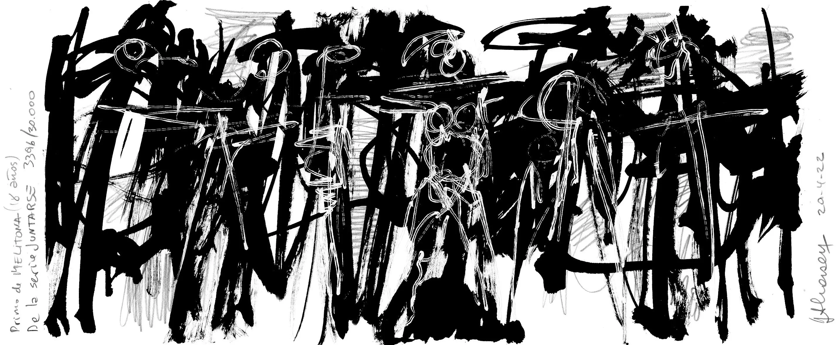 Primo de Melitona (18 años).  De la serie JUNTARSE 3.396/30.000