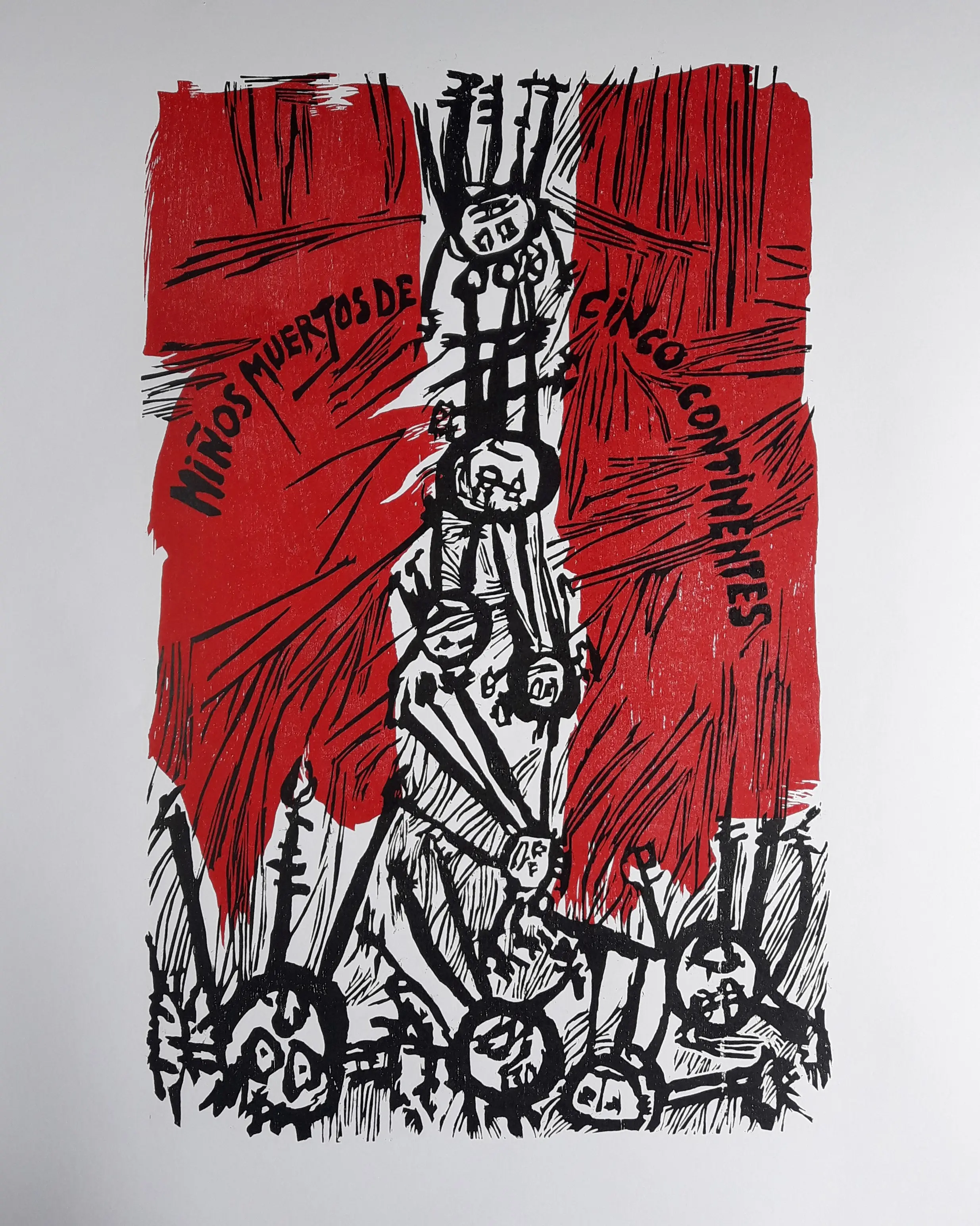 Niños muertos de cinco continentes