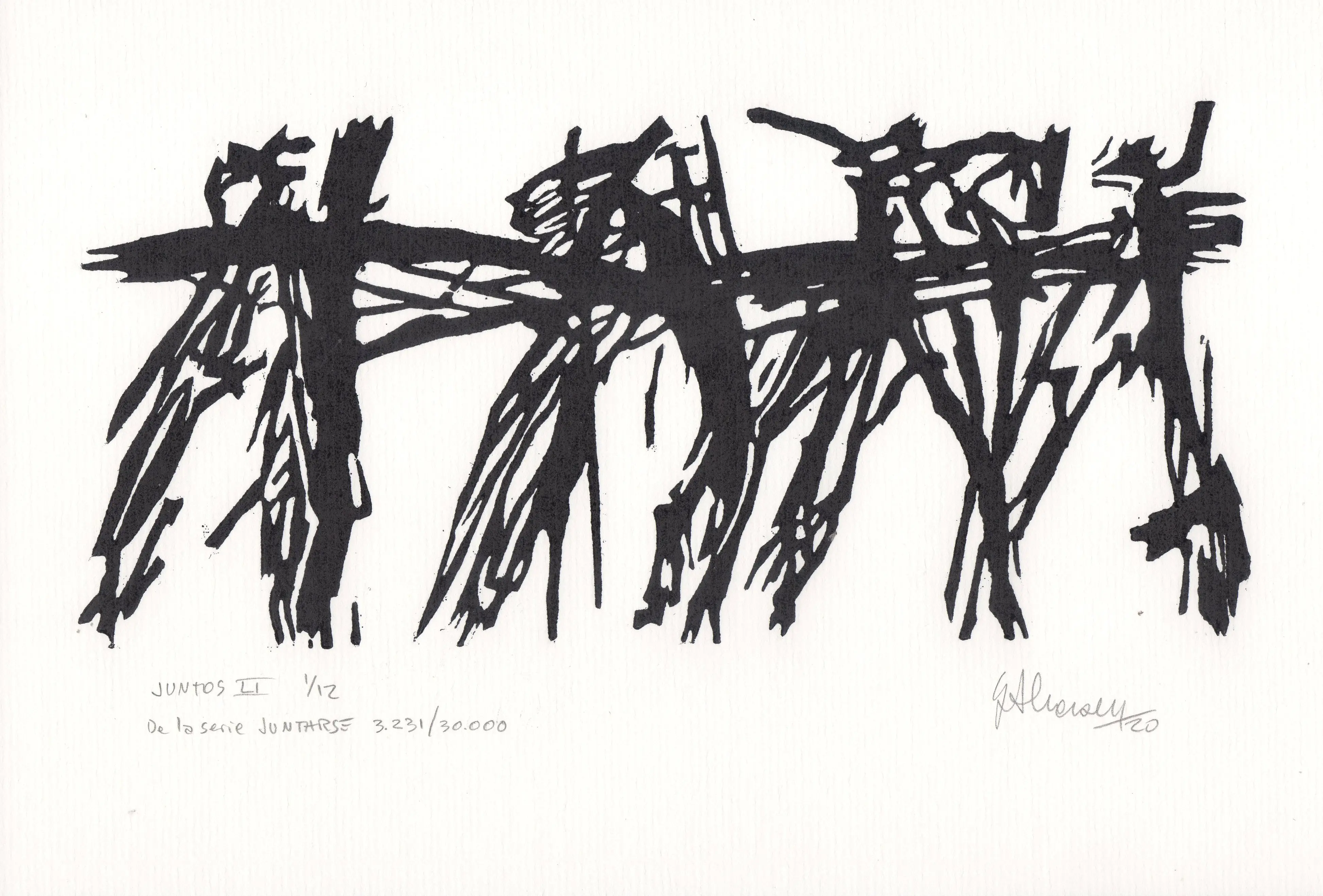 JUNTOS LI De la serie JUNTARSE 3.231 al 3.242/30.000