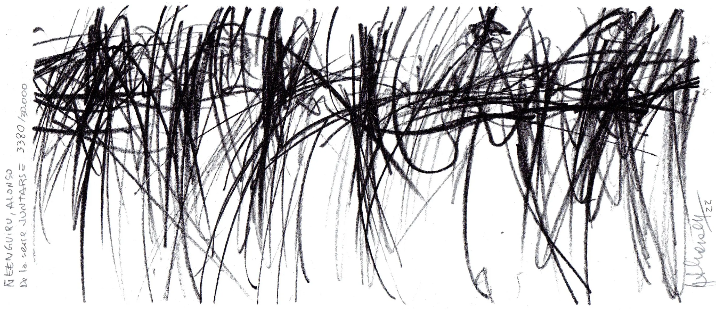 Ñengiru, Alonso. De la serie JUNTARSE 3380/30000